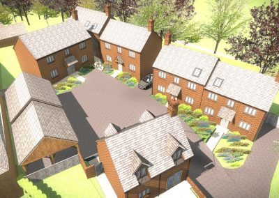 Linton Design and build 6 new build homes lychgate development